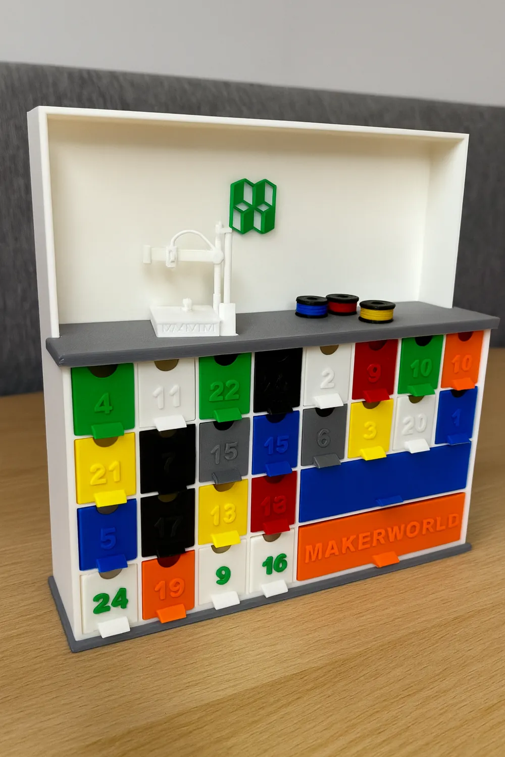 Advent Calendar MakerWorld - Free 3D Print Model - MakerWorld