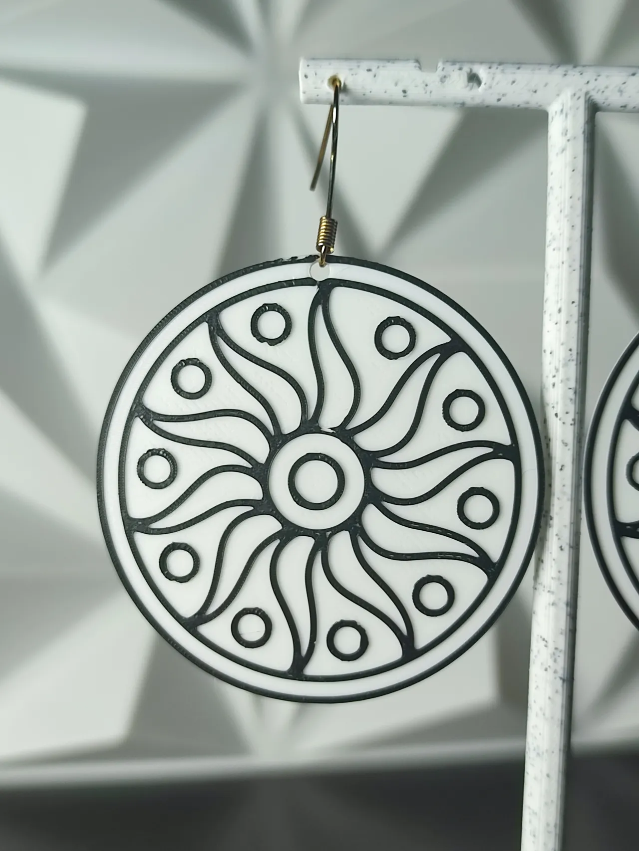 Aretes Sol de Medianoche view 4