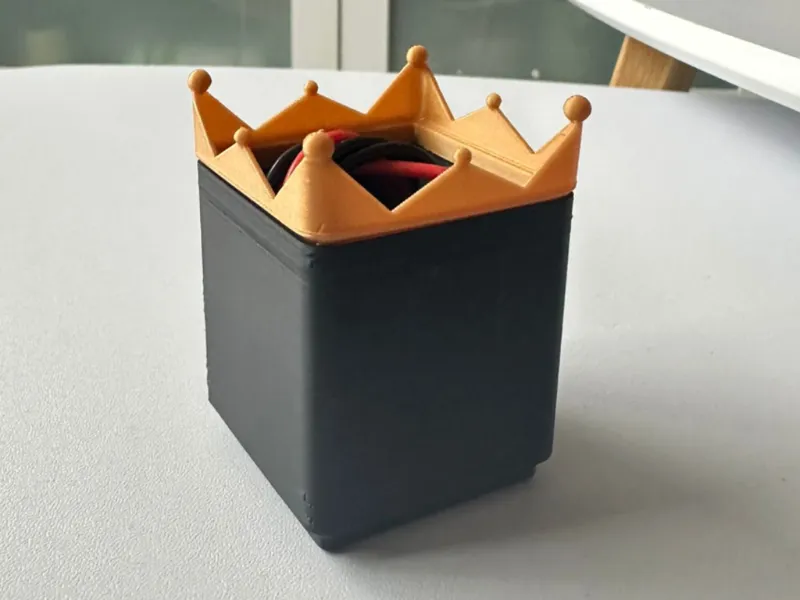 Gridfinity ornamental crown