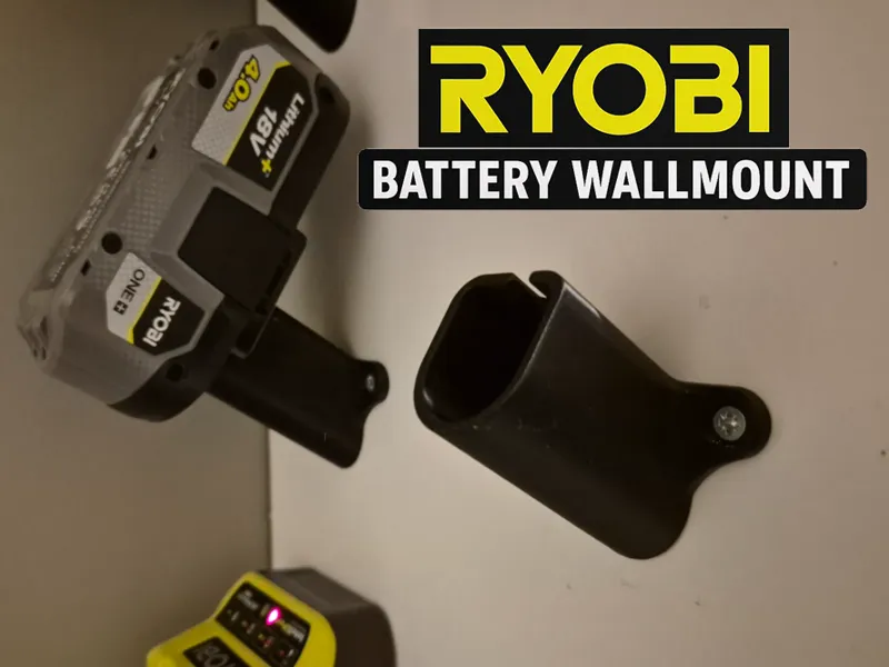 Ryobi Battery Wallmount