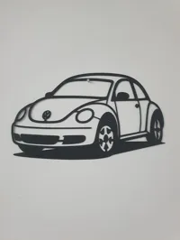 Décoration murale Coccinelle Volkswagen 2000 — photo 4