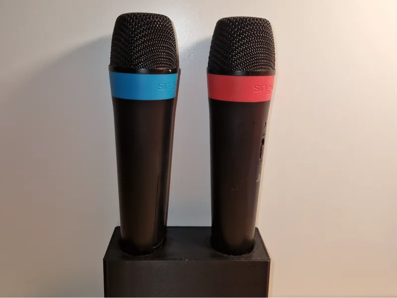 Halter für Singstar Mikrophone kabellos