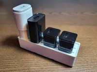 Bac Gridfinity pour chargeurs secteur USB — photo 1
