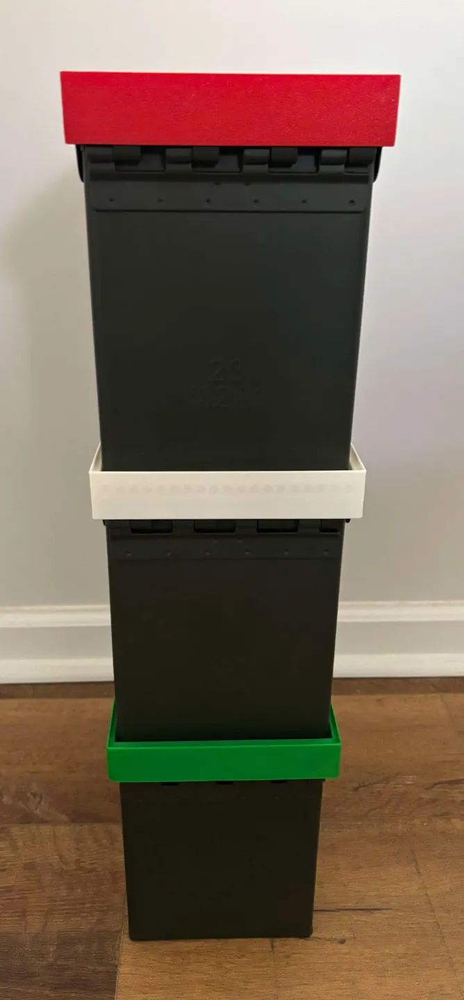 .50 CAL Ammo Box Stacker by sep - MakerWorld