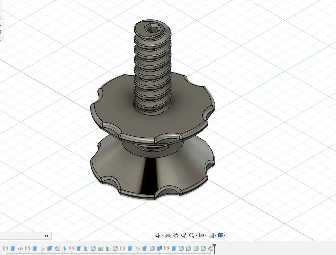 Miniatura 2 do modelo 3D 耗材卷线器