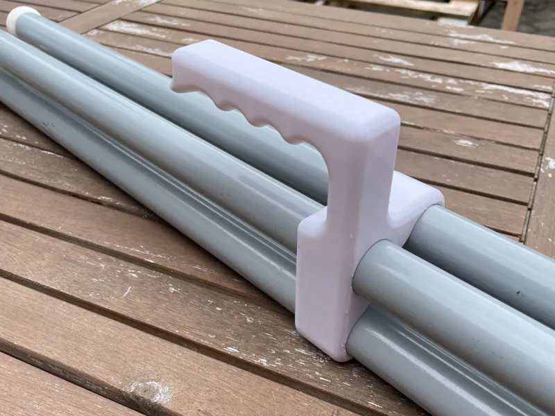 Ergonomic Ikea Antilop Holder w. wall mount & pin