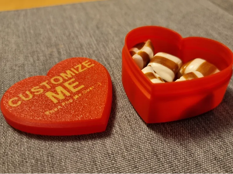 Click-Heart Box - Customizable Valentine Gift