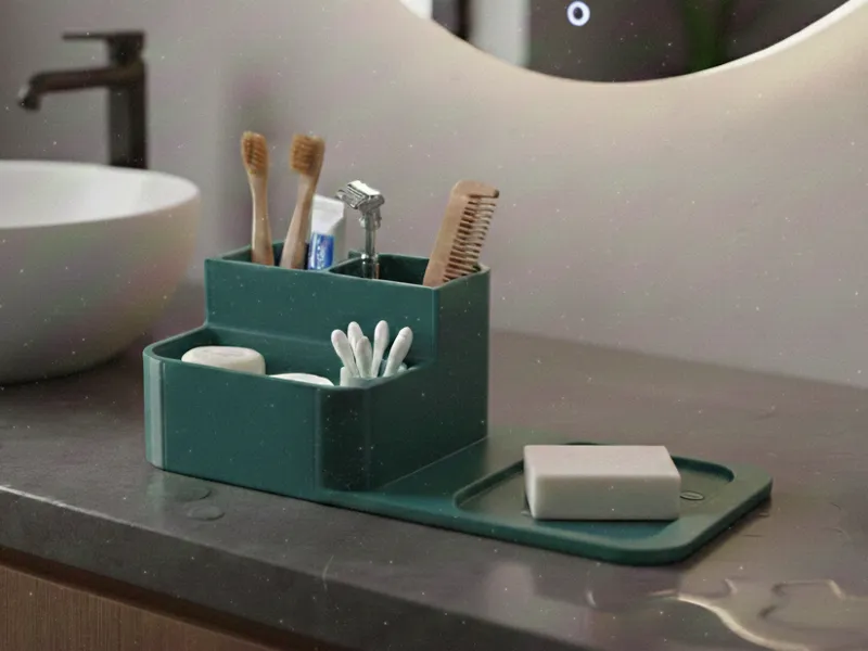 organisateur de salle de bain