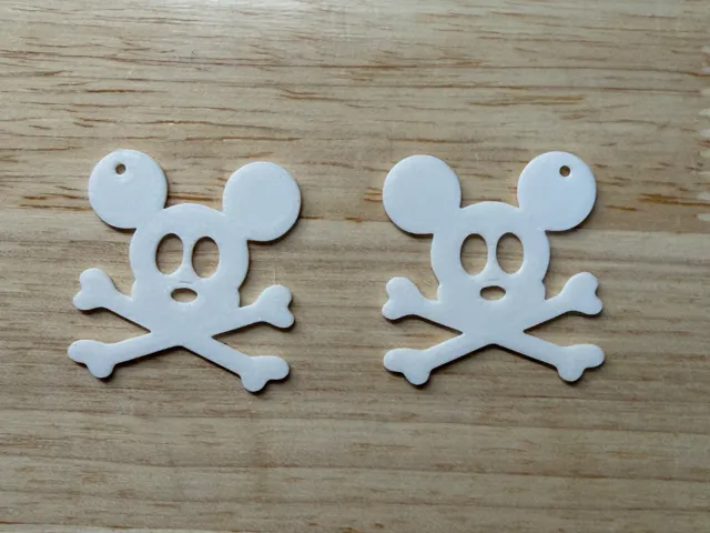 Mickey Crossbone Earrings