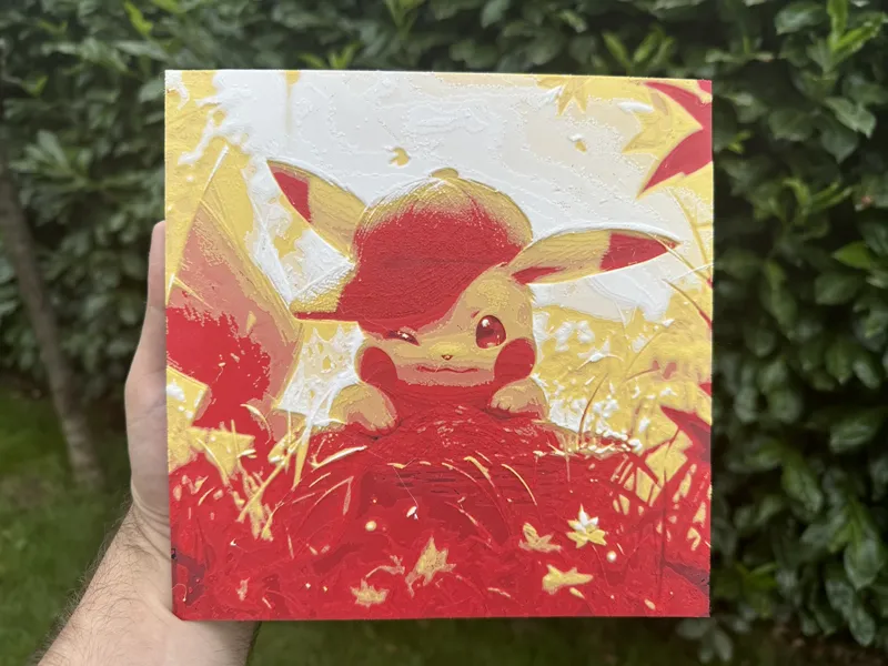Pikachu - HueForge