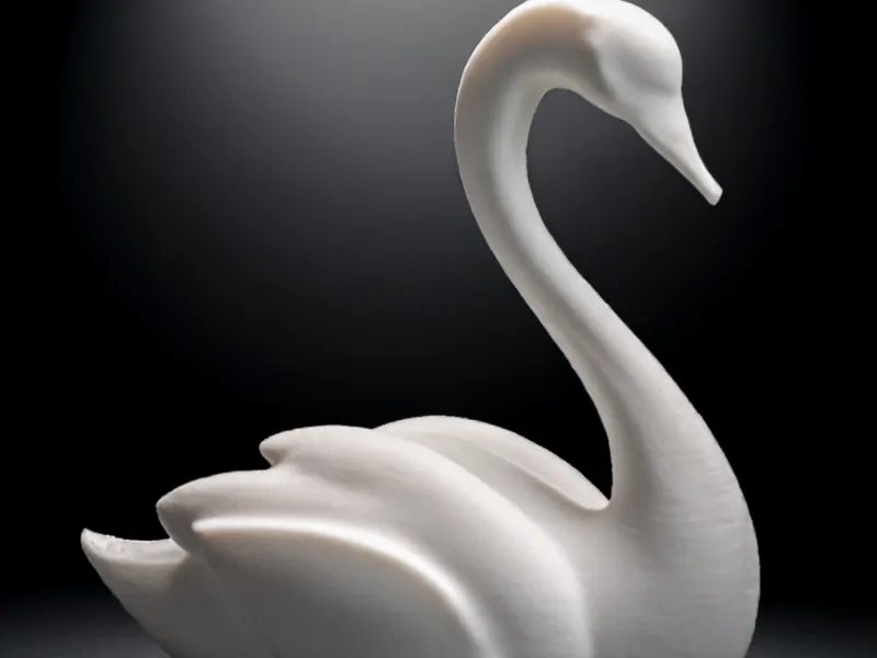 Serene Swan – A Graceful Aquatic Sculpture
