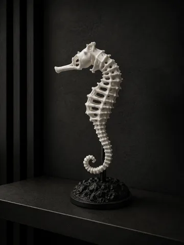 Adorno temático: Skeleton Seahorse — vista de referencia 4