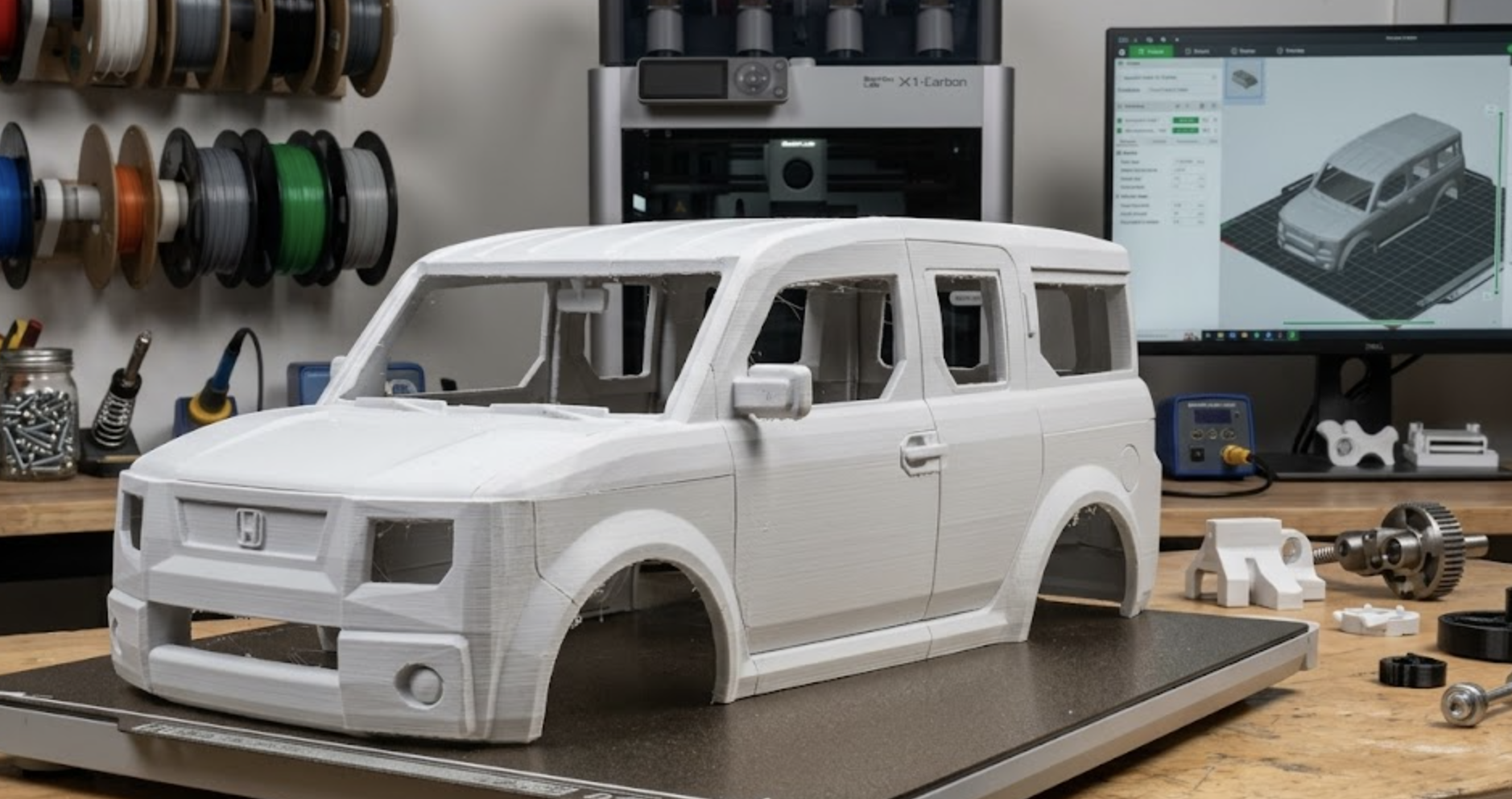 Miniatura 2 do modelo 3D onda ELEMENTO  RC SHELL 