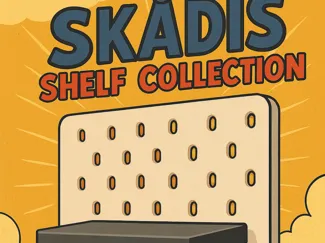 Ikea Skadis Shelf Collection