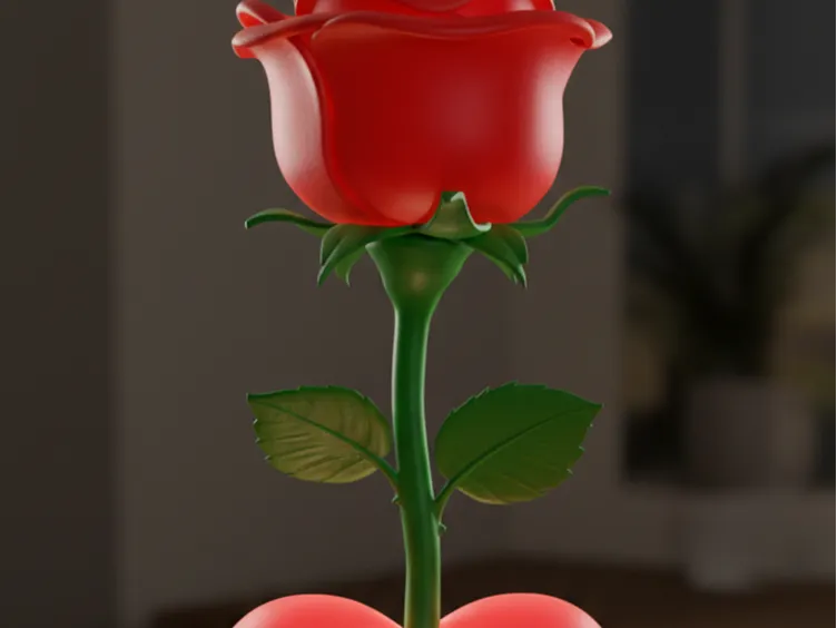 lampada Rosa Amore Eterno con cuore. san valentino