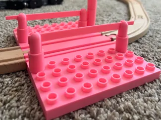 Brio to Duplo LARGE plate