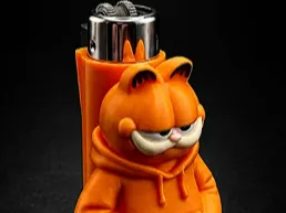 Urban Garfield Clipper Lighter Case