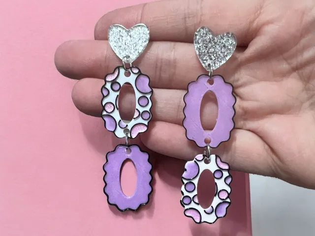 Pendientes con circulos
