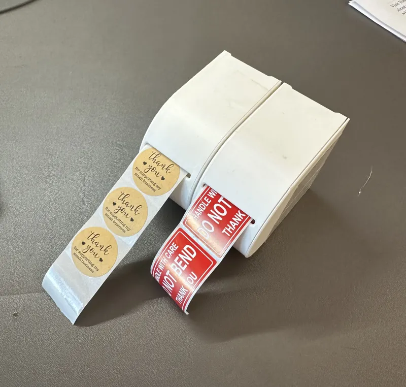 Sticker Dispenser for small busniesses
