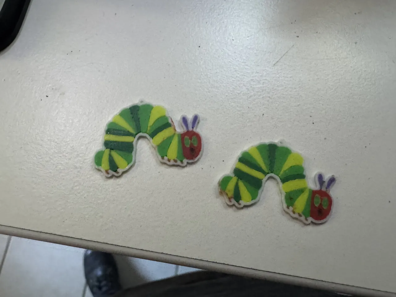 The Very Hungry Caterpillar Earrings - 2 Sizes view 2
