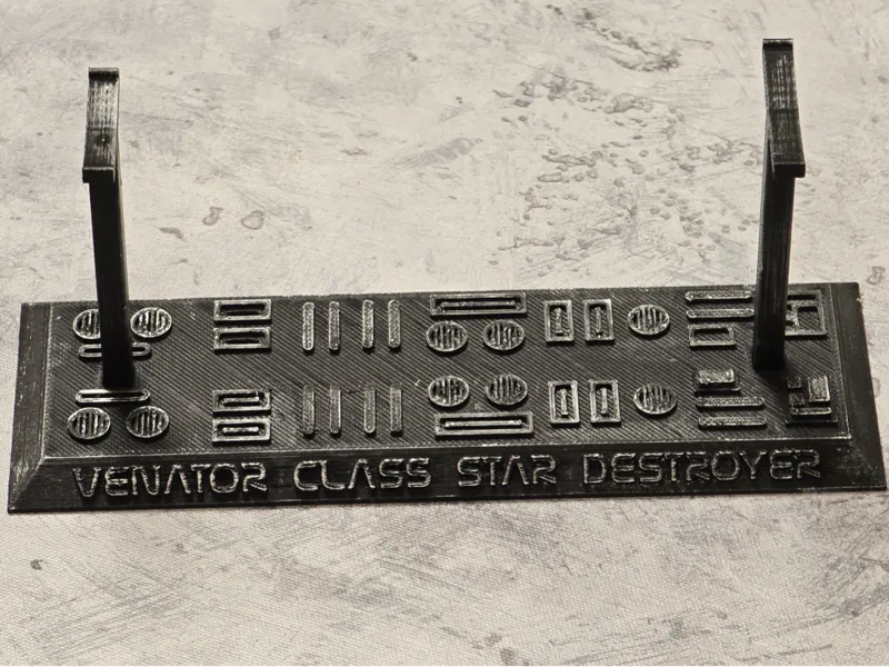 Venator-class Star Destroyer stand