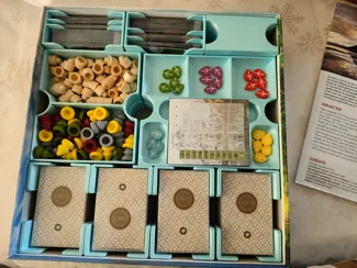 Earth boardgame insert