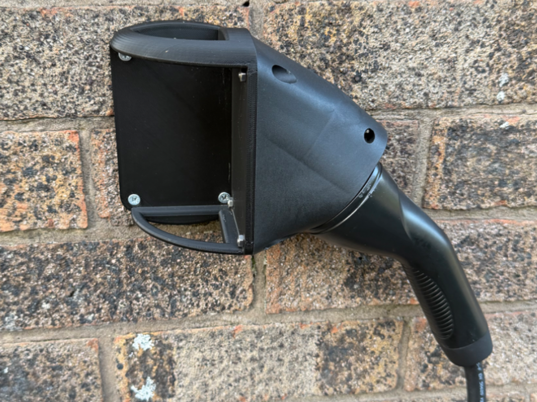 Hypervolt Home 3 EV charger plug bracket
