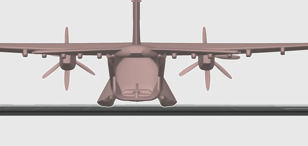 Military plane - Free 3D Print Model - MakerWorld