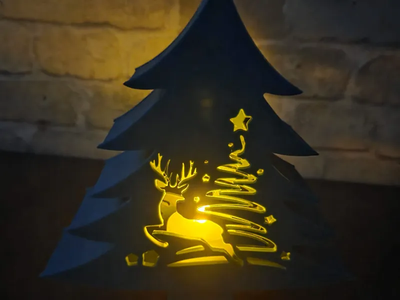 Teelichthalter Tannenbaum
