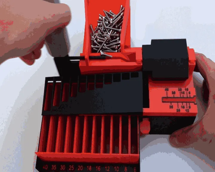 Mechanical M3 Bolt/Screw Sorting Device view 2