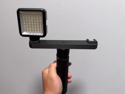 Photo/Video Dual Hot Shoe Base