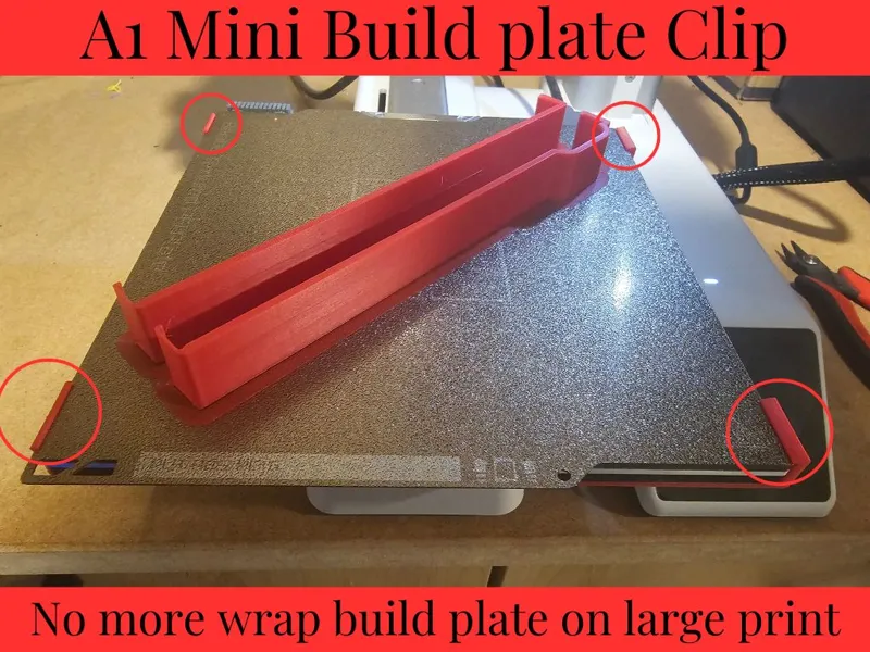 A1 Mini Build plate clip