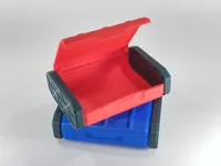 Boîte à couvercle clipsable, sans quincaillerie, redimensionnable — photo 2