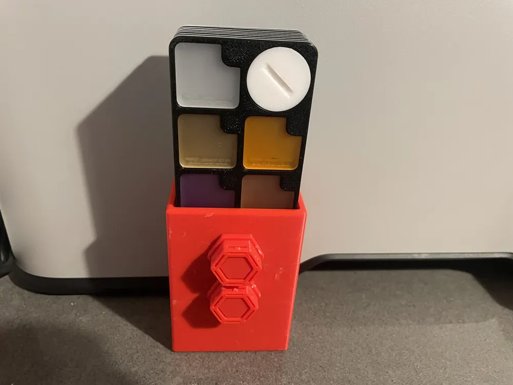 Stackable Filament Sample Display HWS Box - Stackable Swatch Fan Filament Samples by allinonedesign ...