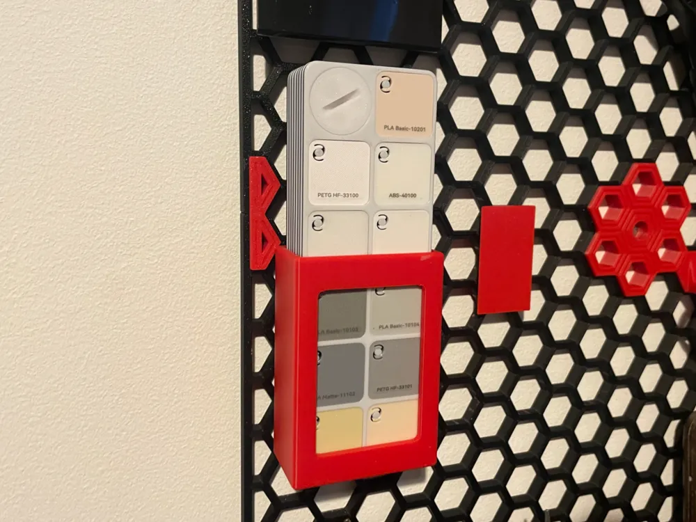 Stackable Filament Sample Display HWS Box - Stackable Swatch Fan Filament Samples by allinonedesign ...