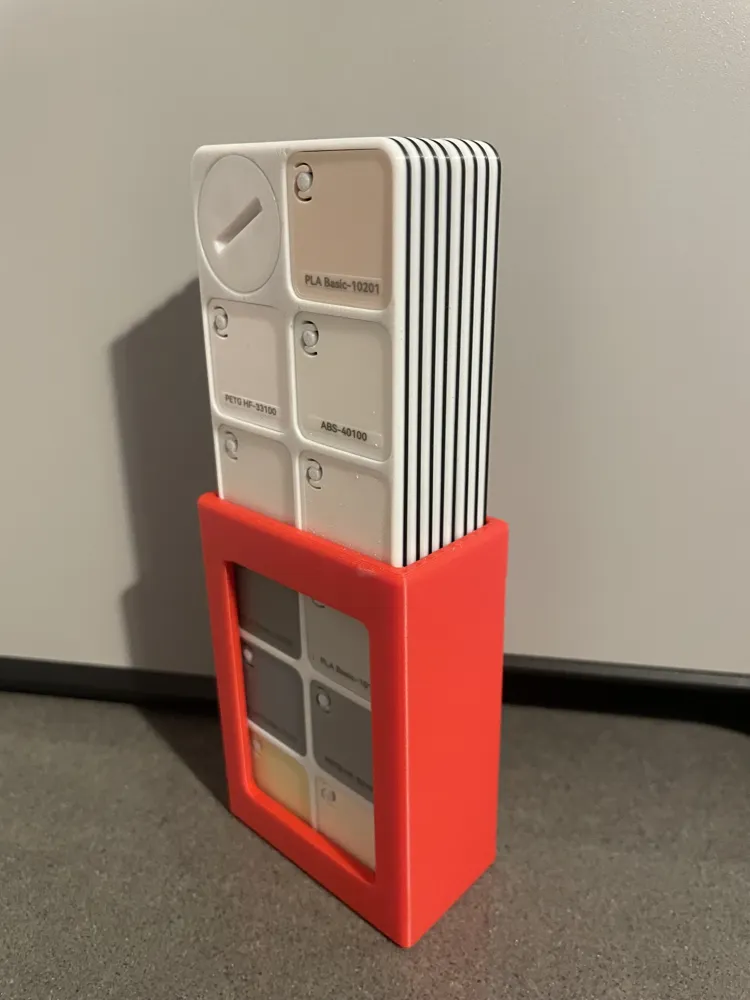 Stackable Filament Sample Display HWS Box - Stackable Swatch Fan Filament Samples by allinonedesign ...