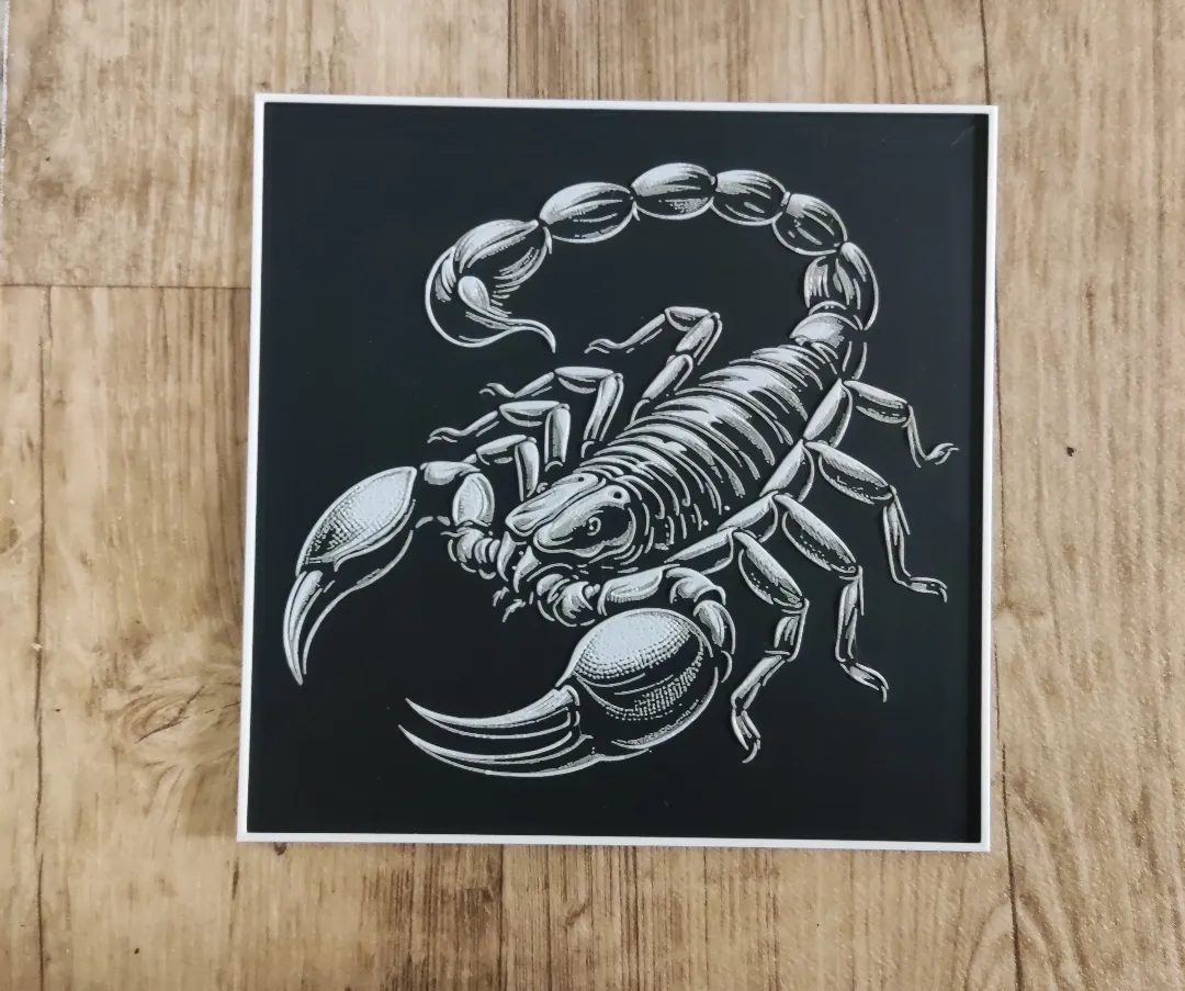 Scorpio hueforge - Free 3D Print Model - MakerWorld