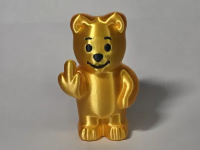 Irreverent and Rude Haribo Bear