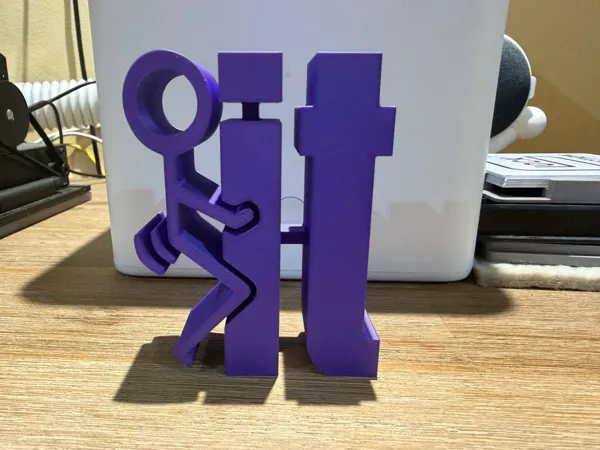Panneau de bureau humoristique 'F*ck It'