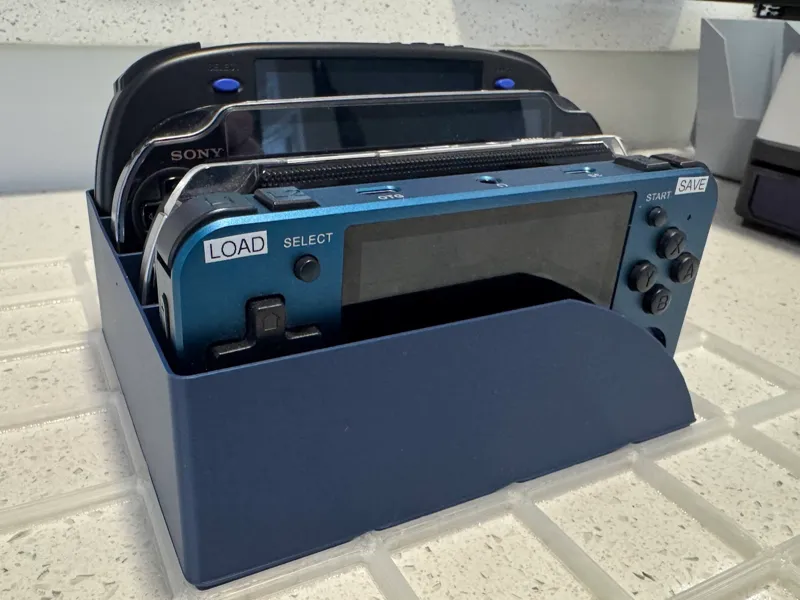 Gridfinity Handheld Console Storage for A1 Mini