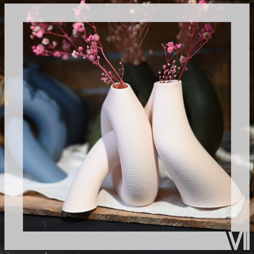 Miniatura 4 do modelo 3D Interlocking Toroidal Vases V2