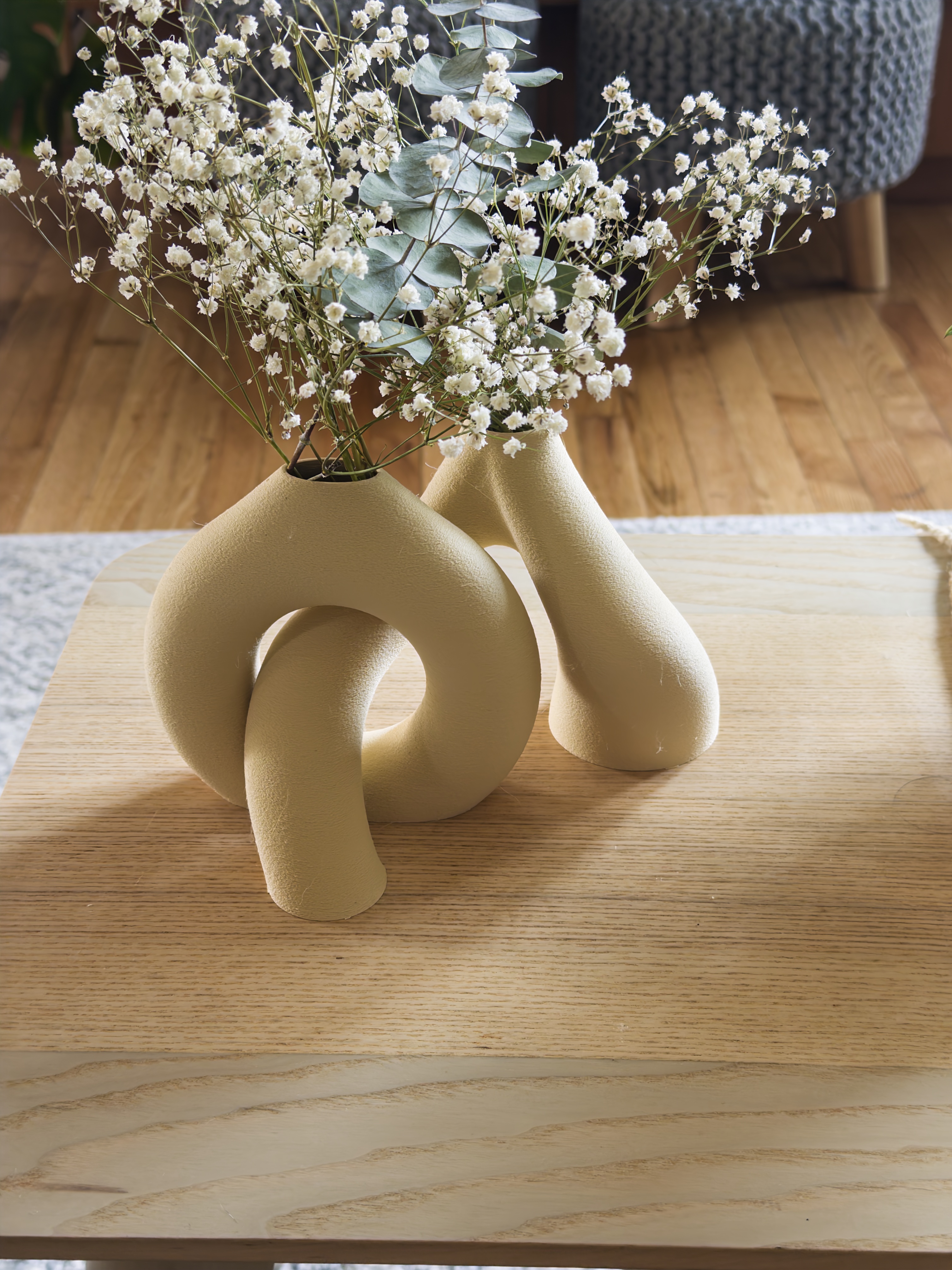 Miniatura 7 do modelo 3D Interlocking Toroidal Vases V2