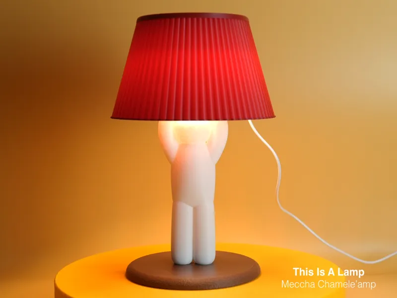 Just A Normal Lamp | Meccha Chameleon lamp