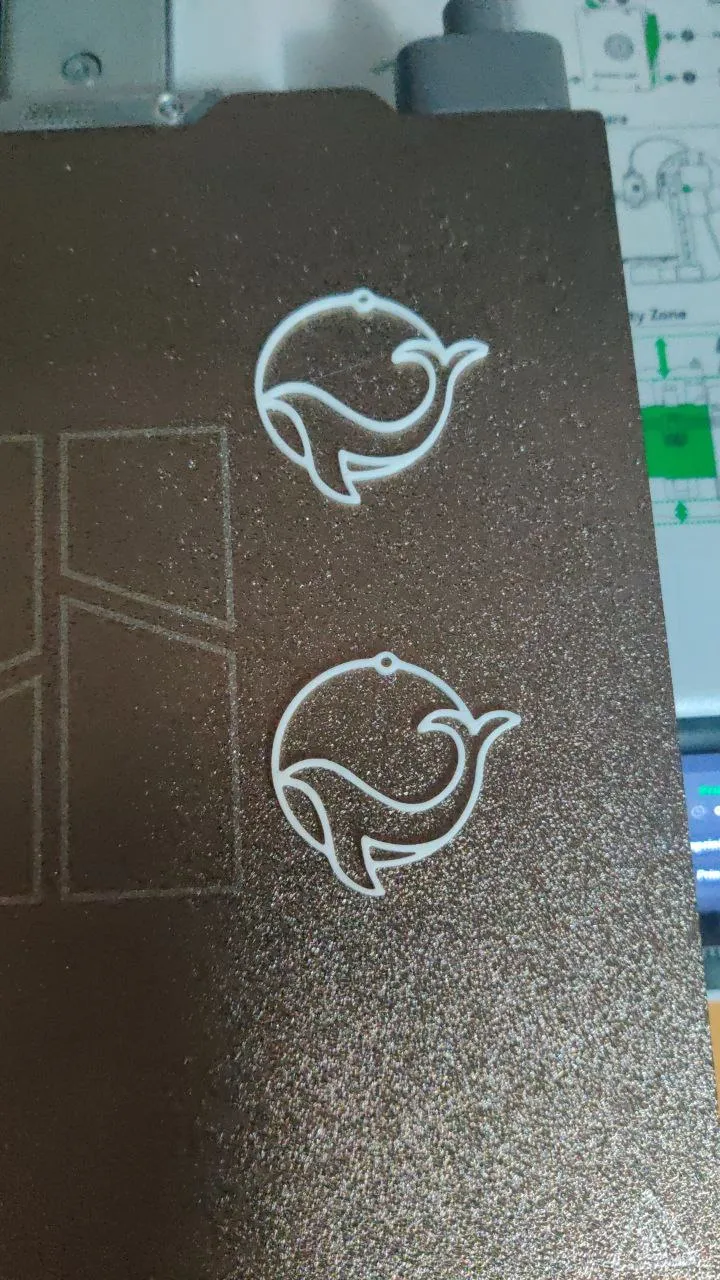 Sunset Dolphin — Horizon Line Earring view 4