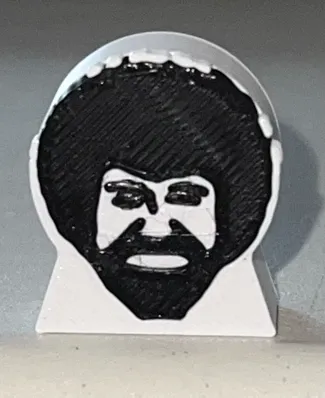 Bob Ross the Art of Chill Game Pieces