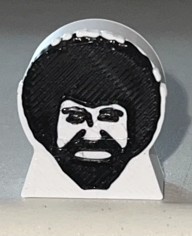 Bob Ross the Art of Chill Game Pieces