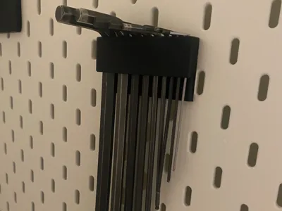 Ikea Skadis Hex Key Holder