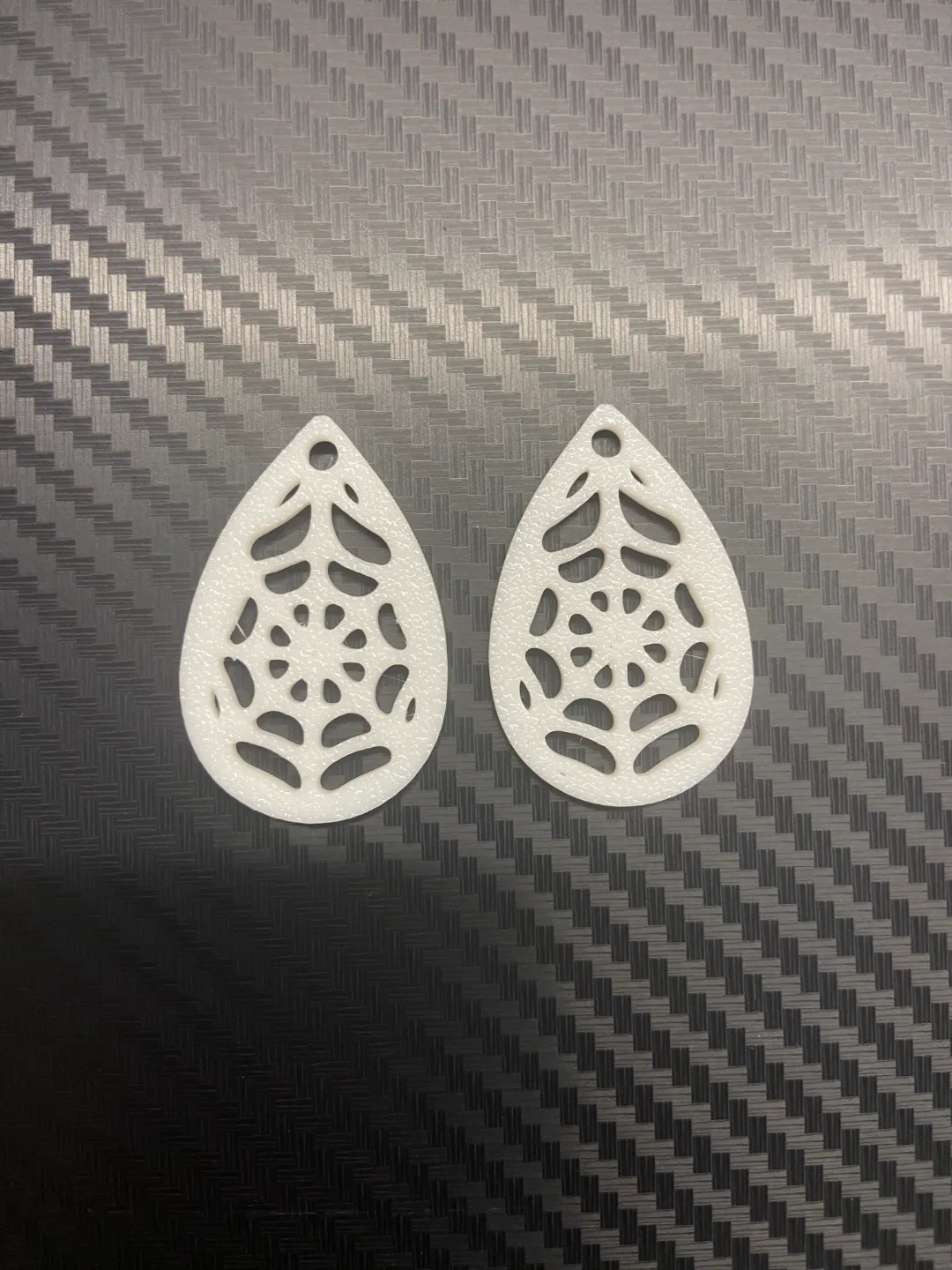 Web earrings view 2