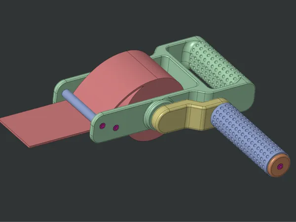 Enrouleur de bandes de boxe