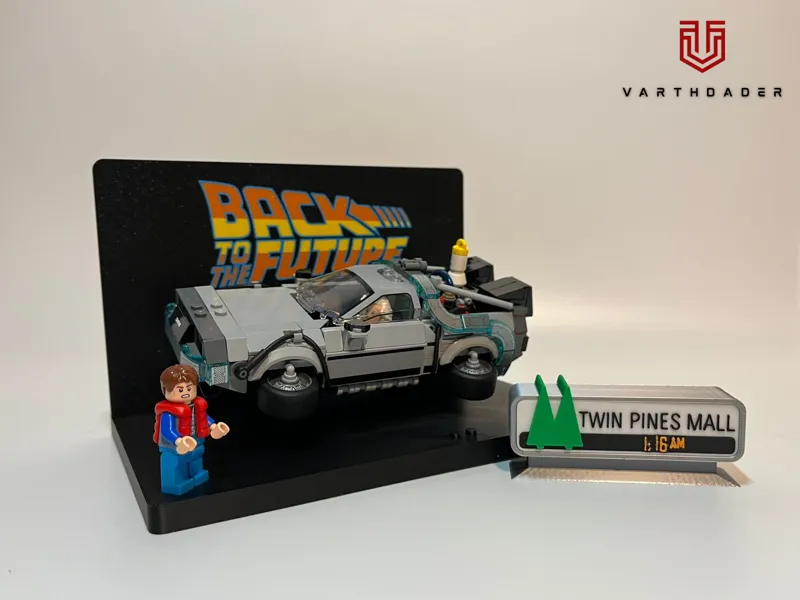 Speed Champions Back to the Future Display 77256